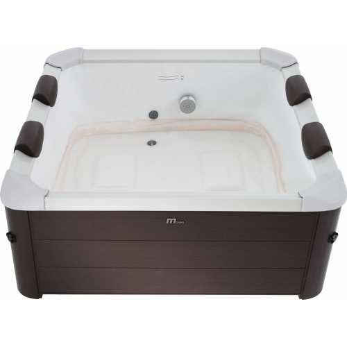 MSpa Tribeca 46 Person Collapsable Hard Shell Hot Tub Spa Naken